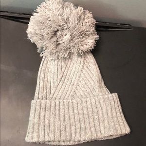 Grey knit hat
